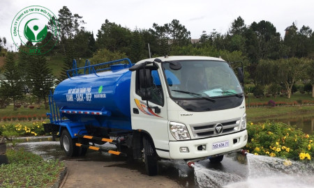 Dịch vụ xe bồn chở nước bể bơi giá rẻ, uy tín - LH 090 999 6570