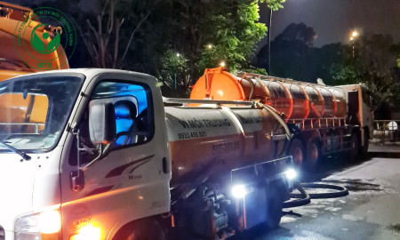 Dịch vụ hút nước thải công nghiệp Môi Trường Xanh giá tốt, uy tín cao