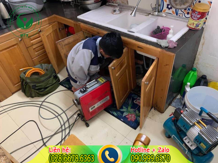 Th&ocirc;ng cống nghẹt gi&aacute; rẻ