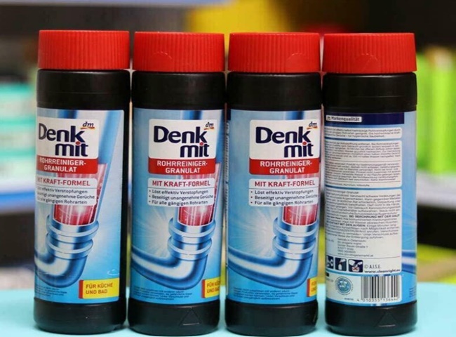 Bột thông bồn cầu được bán tại nhiều nơi phổ biến