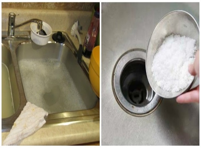 Th&ocirc;ng tắc chậu rửa b&aacute;t tắc dầu mỡ từ c&aacute;c nguy&ecirc;n liệu sẵn c&oacute;