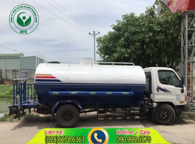 Dịch vụ cho thu&ecirc; xe bồn M&ocirc;i Trường Xanh chất lượng h&agrave;ng đầu