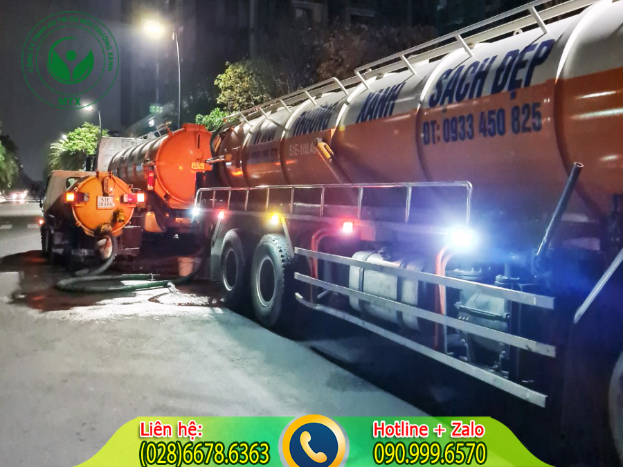 Dịch vụ cho thu&ecirc; xe bồn chở ph&acirc;n b&oacute;n M&ocirc;i Trường Xanh