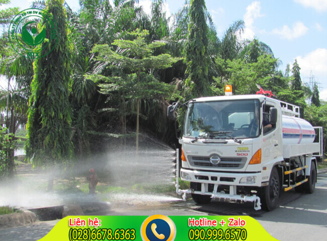 Cho thuê xe bồn rửa đường