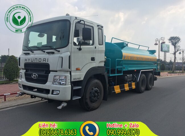 Giá dịch vụ cho thuê xe bồn rửa đường giá tốt nhất hiện nay