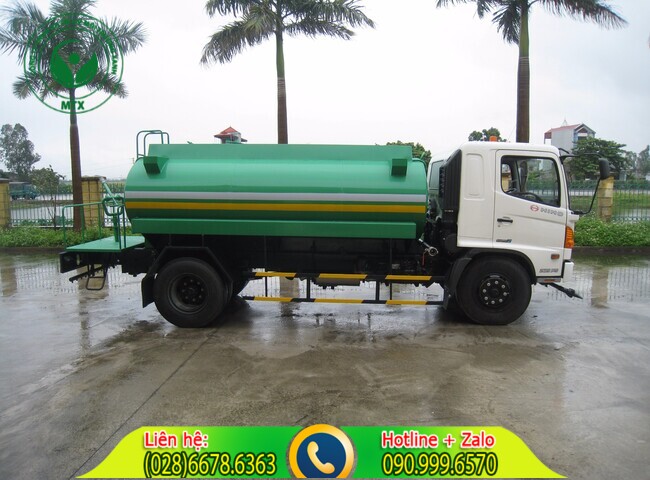 Thuê xe bồn tưới cây uy tín tại Môi Trường Xanh