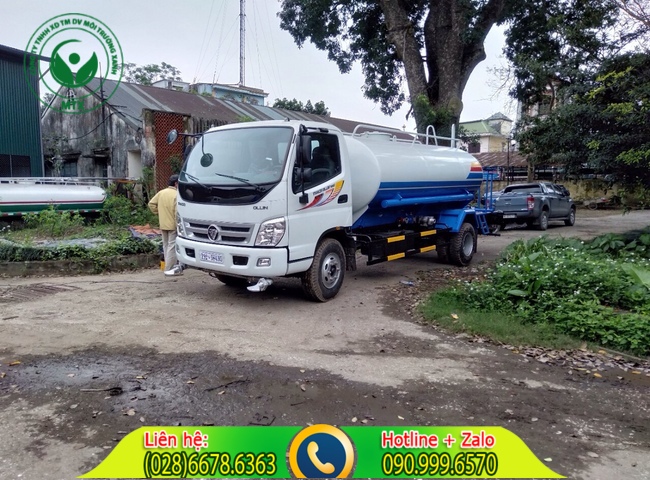Giá dịch vụ cho thuê xe bồn tưới cây rẻ nhất