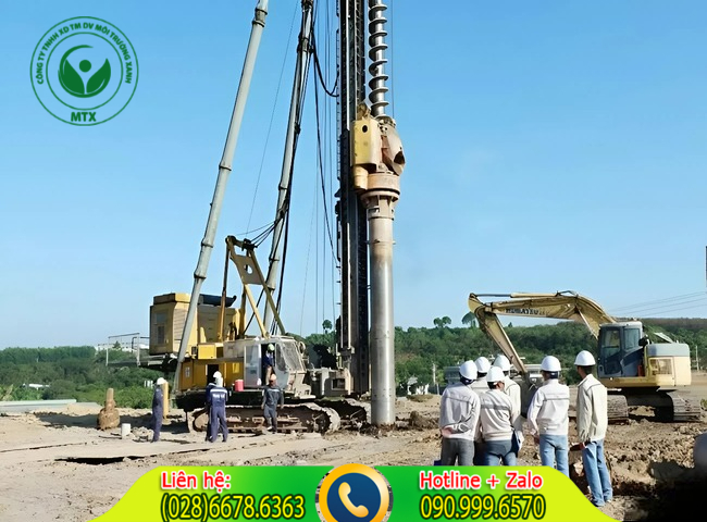 Dịch vụ hút bùn ben công trình quy trình chuyên nghiệp