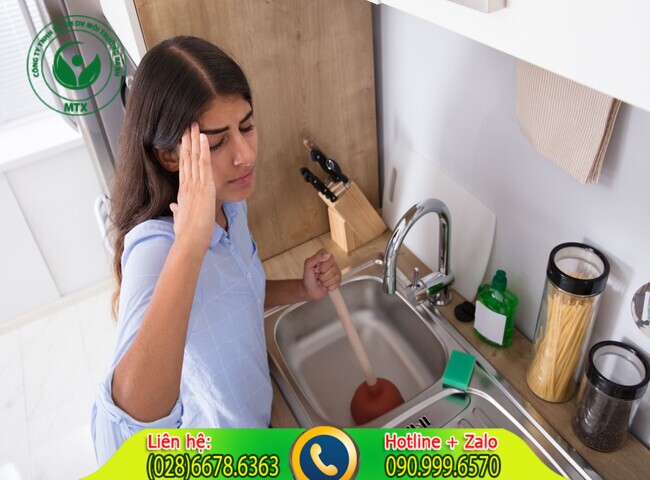 Thông bồn rửa chén quận 6 giá rẻ uy tín chất lượng