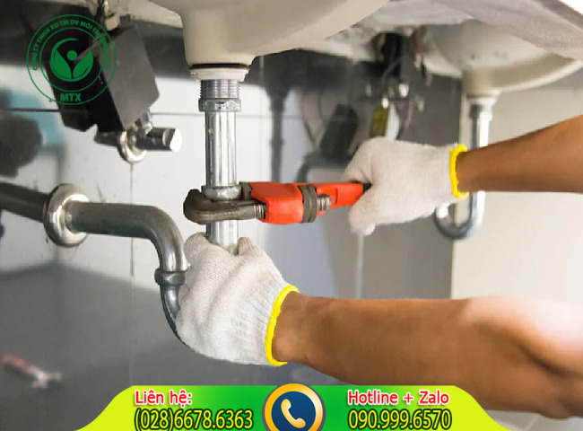 Thông bồn rửa chén quận Phú Nhuận giá rẻ tại nhà đơn giản