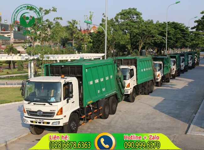 Dịch vụ thu gom r&aacute;c c&ocirc;ng nghiệp