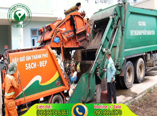 Giới thiệu về dịch vụ thu gom r&aacute;c thải sinh hoạt