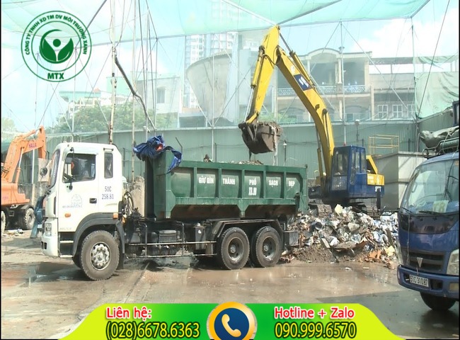 Dịch vụ thu gom rác thải xây dựng