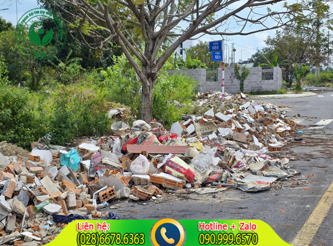 Dịch vụ thu gom rác thải xây dựng giá rẻ