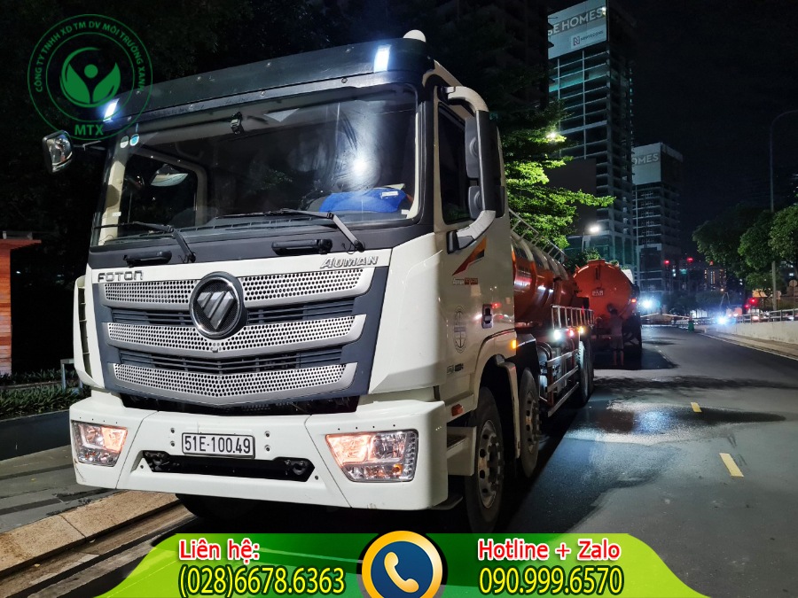 Những lợi &iacute;ch m&agrave; dịch vụ cho thu&ecirc; xe bồn h&uacute;t chất thải M&ocirc;i Trường Xanh mang đến